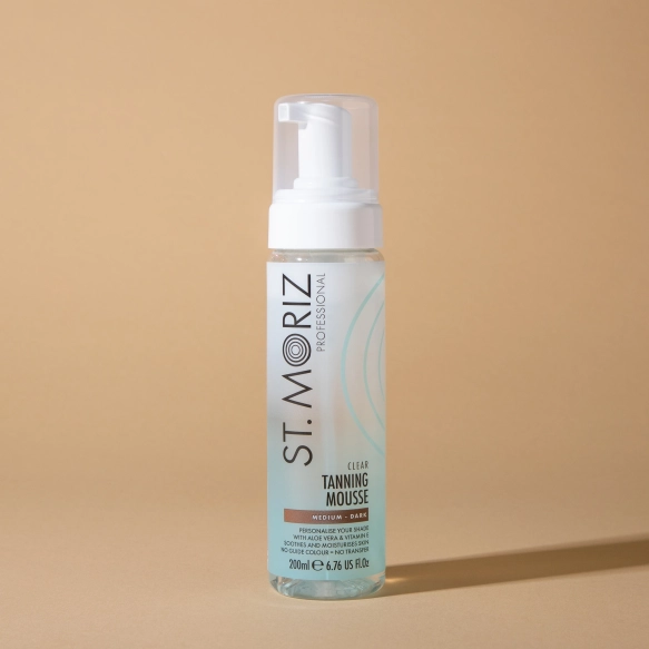 Bezbarwna Pianka samoopalająca medium-dark, ST.MORIZ Professional, 200ml