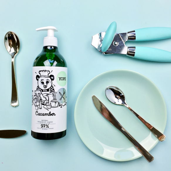 Ogórek Naturalny Płyn do Naczyń, Yope, 750ml