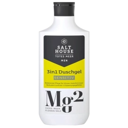 Męski Żel pod prysznic z Minerałami Morza Martwego Men Dead Sea Sensitive, Salthouse, 250ml