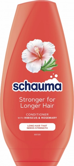 SCHAUMA Stronger for Longer Hair Odżywka do włosów długich i osłabionych - Hibiscus & Rosemary 250 ml