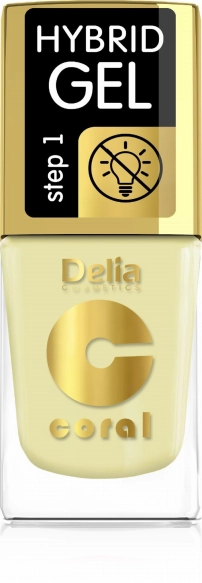 DELIA Coral Hybrid Gel Lakier do paznokci 137 11 ml