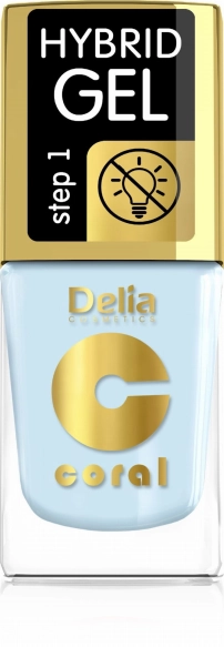 DELIA Coral Hybrid Gel Lakier do paznokci 140 11 ml
