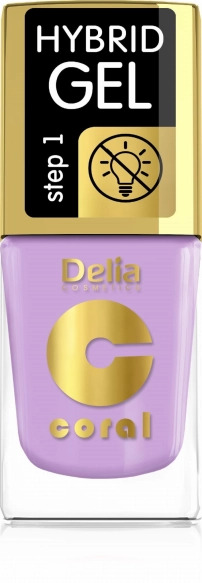 DELIA Coral Hybrid Gel Lakier do paznokci 141 11 ml