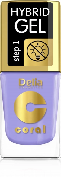 DELIA Coral Hybrid Gel Lakier do paznokci 142 11 ml
