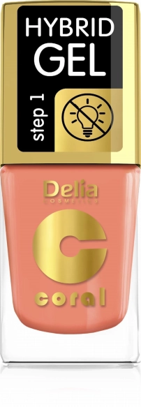 DELIA Coral Hybrid Gel Lakier do paznokci 143 11 ml