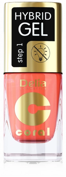 DELIA Coral Hybrid Gel Lakier do paznokci 146 11 ml