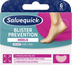 SALVEQUICK STOPY Plastry Prevention Pięty 6 szt.