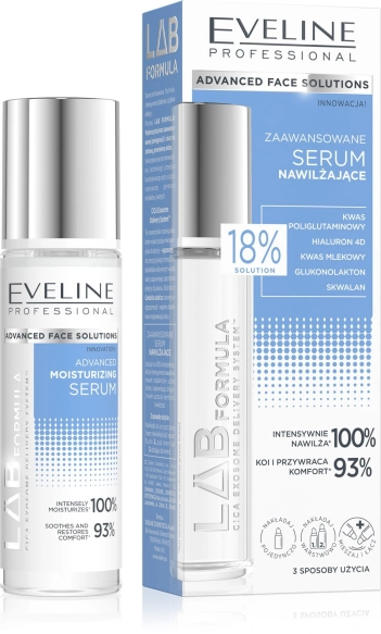 EVELINE Lab Formula Zaawansowane serum nawilżające 30 ml