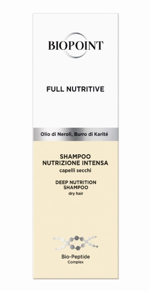BIOPOINT Full Nutritive Szampon do włosów intensywnie odżywiający 200 ml