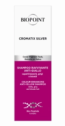BIOPOINT Cromatix Silver Szampon do włosów neutralizujący żółte tony 200 ml