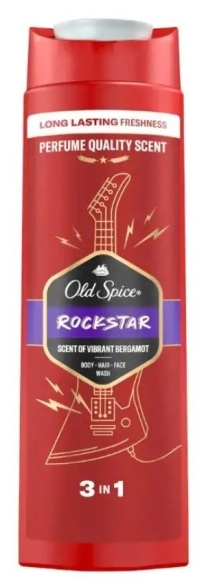 OLD SPICE Rockstar Żel pod prysznic i szampon dla mężczyzn 3w1 400 ml