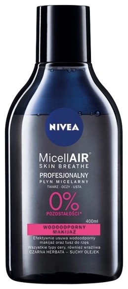 Nivea MicellAIR Profesjonalny dwufazowy płyn micelarny do demakijażu 400 ml