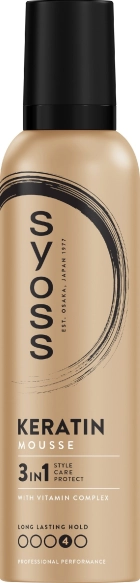 SYOSS Keratin Pianka do włosów supermocna 250 ml