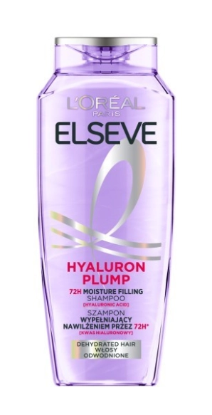 LOREAL ELSEVE Hyaluron Plump Szampon nawilżający do włosów suchych 400ml