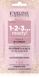 EVELINE 1-2-3... Ready! Koktajlowa maska do twarzy rozświetlająca 8 ml