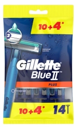 GILLETTE Blue 2 Plus Maszynka do golenia dla mężczyzn 1 op. - 14 szt.