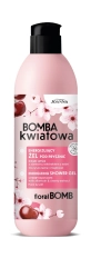 JOANNA Bomba Kwiatowa Energizujący żel pod prysznic Kwiat wiśni 500 ml