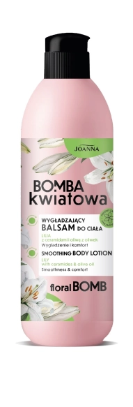 JOANNA Bomba Kwiatowa Wygładzający balsam do ciała Lilia 500 g