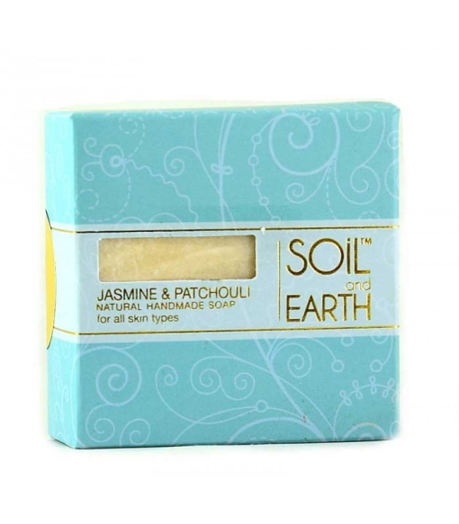 Jaśmin i Paczula Naturalne Mydło, Soil &amp; Earth, 100g