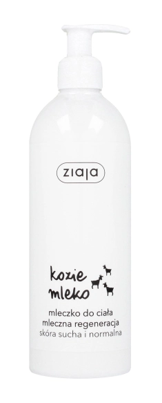 ZIAJA Kozie Mleko Mleczko regenerujące do ciała do skóry suchej i normalnej 400 ml