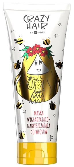 HISKIN Crazy Hair Maska wygładzająco nabłyszczająca do włosów  - z miodem 250 ml