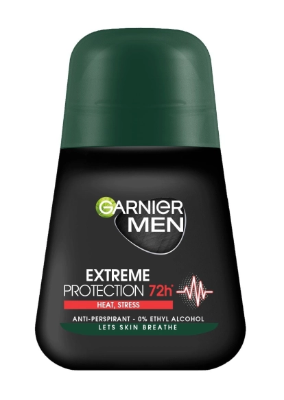 GARNIER Men Dezodorant roll-on Extreme Protection 72h - Heat,Stress  50 ml