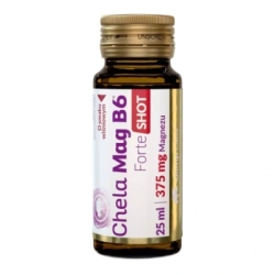 Chela-Mag B6 Cramp Shot o smaku pomarańczowym, 25 ml