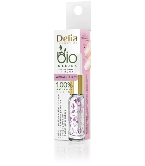 DELIA Bio Olejek do paznokci i skórek - wzmacniający 10 ml