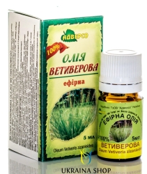 Ветиверовое Эфирное Масло, 100% натуральное, Адверсо