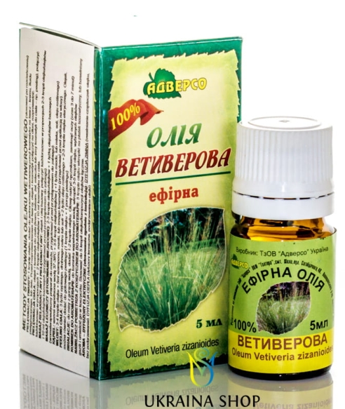 Olejek Wetiwerowy (Wetiweria), 100% Naturalny, 5 ml