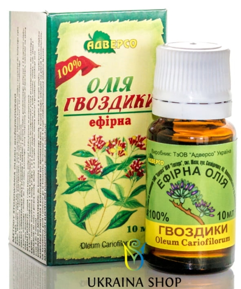 Clove Essential Oil, Adverso, 100% Natural