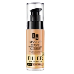 AA Make Up Podkład wypełniający zmarszczki nr 107 Dark Beige 30 ml