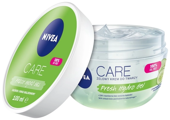 NIVEA Care Lekki hydrożel odświeżający do twarzy 100 ml