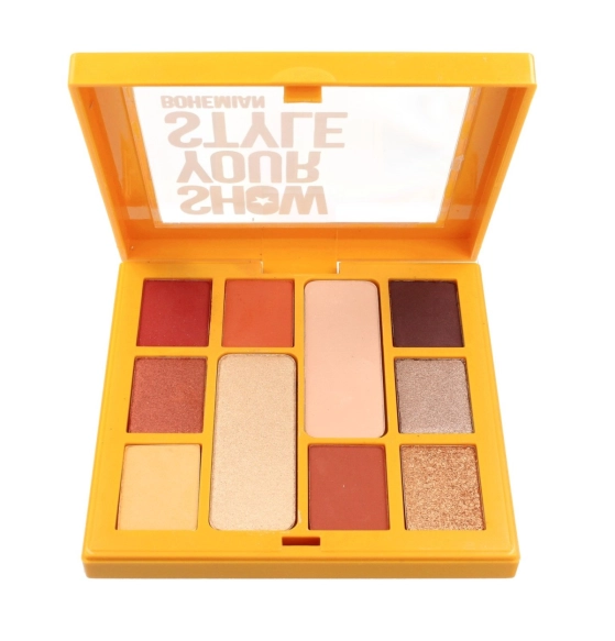 PASTEL Show By Pastel Paleta cieni do powiek Show Your Style Bohemian (10)  1szt