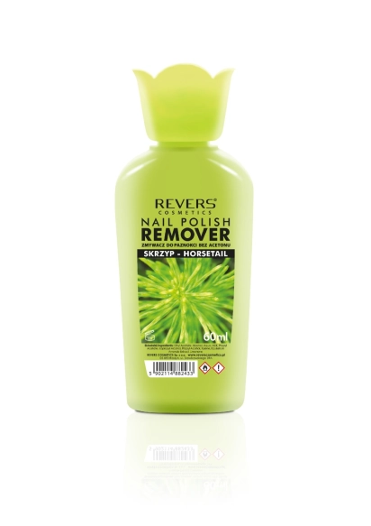 REVERS Zmywacz do paznokci bez acetonu - Skrzyp 60ml