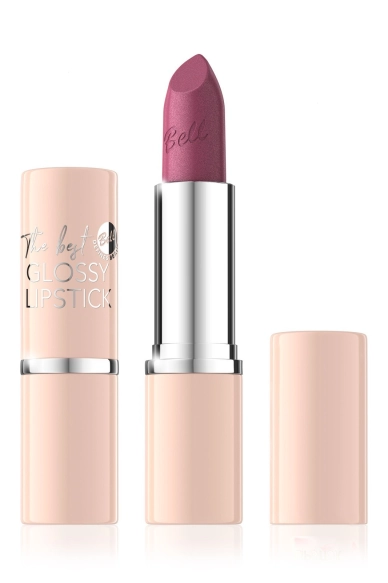 BELL The Best Glossy Lipstick Pomadka do ust połyskująca 03 Plum  3.7 g