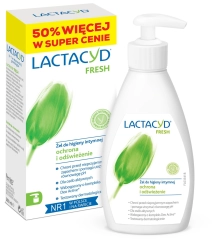 LACTACYD Fresh Żel do higieny intymnej z pompką 300 ml