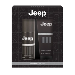 JEEP Freedom Zestaw męski Dezodorant 150 ml + Żel pod prysznic 200 ml