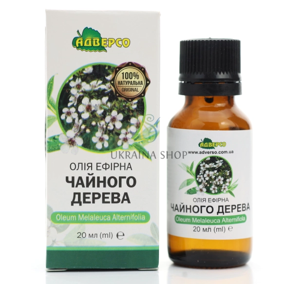 Olejek z Drzewa Herbacianego, 100% Naturalny, Adverso20ml