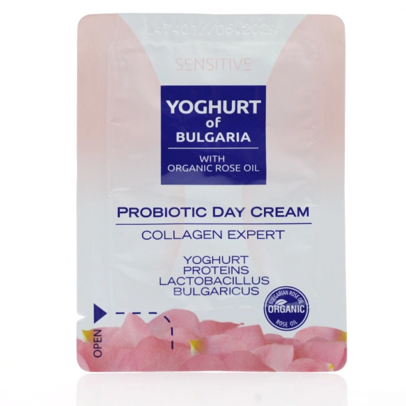 PRÓBKA Probiotyczny Krem do Twarzy na Dzień Collagen Expert, Yoghurt of Bulgaria