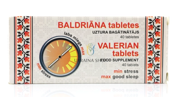 Waleriana – ekstrakt z kozłka lekarskiego, 40 tabletek
