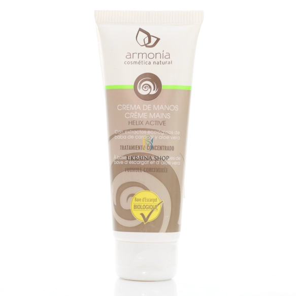 Aktywny krem do rąk ze śluzem ślimaka, Armonia, 75ml