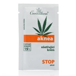 ТЕСТЕР Крем для лица для ухода за кожей с угревой сыпью, Cannaderm Aknea