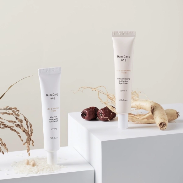 DUMIDANG Rice & Ginseng Duo Eye Care Zestaw kremów po oczy 2 x 30 g