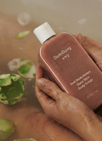 DUMIDANG Red Bean Honey Moisturizing Peeling-pianka rozświetlający do ciała 300 g