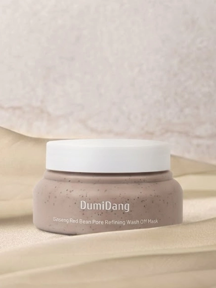 DUMIDANG Ginseng Red Bean Pore Refining Zmywalna maska do twarzy antyoksydacyjna wash-off 140 g