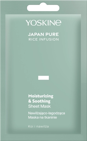 YOSKINE Japan Pure Maska nawilżająco-łagodząca na tkaninie
