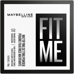 MAYBELLINE Fit Me Puder sypki matujący - 01 Translucent  15 g
