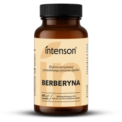 Berberyna 500mg, Intenson, 60 kapsułek