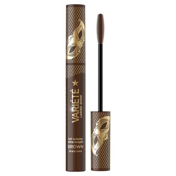 Eveline Variete Lengthening &amp; Thickening Mascara - Brown, 10ml